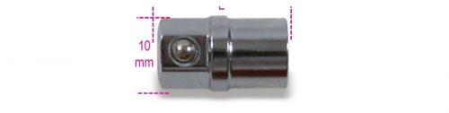 123E1/4 Adapter 1/4" 10 mm-es racsniskulcshoz 10