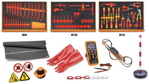 5989 VEM 81 darabos hibrid és elektromos gépjármű javító szerszámkészlet