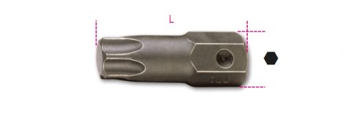 727/ES16TX T60 Torx® csavarhúzóbetét külső méret 16 mm