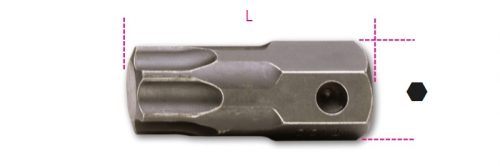 727/ES22TX T80 Torx® csavarhúzóbetét külső méret 22 mm