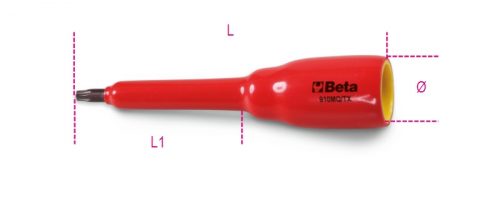 BETA 910MQ-TX/20 3/8" DUGÓKULCS TORX® CSAVAROKHOZ, SZIGETELT, T20